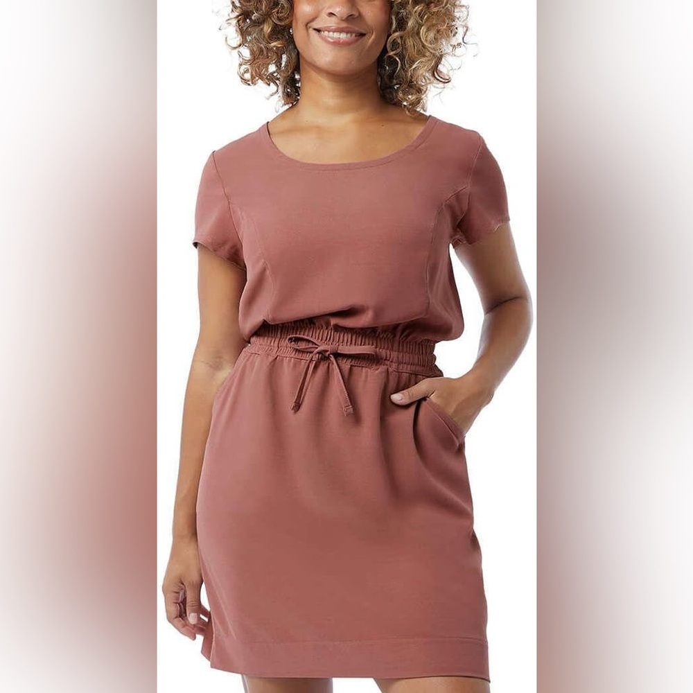 32 Degrees WOMEN'S LIGHTWEIGHT TWILL POCKET DRESS Small